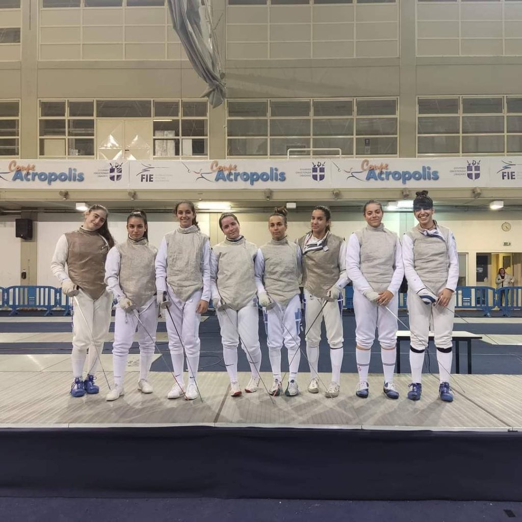 Ξιφασκία: Έκτη θέση για τη Χριστίνα Ρέππα στο Πανελλήνιο Κύπελλο