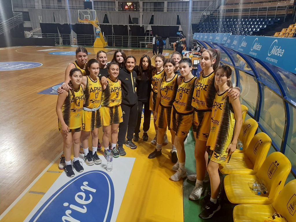 Μπάσκετ Κορασίδων: Άνετη επικράτηση επί της Χ.Α.Ν.Θ.