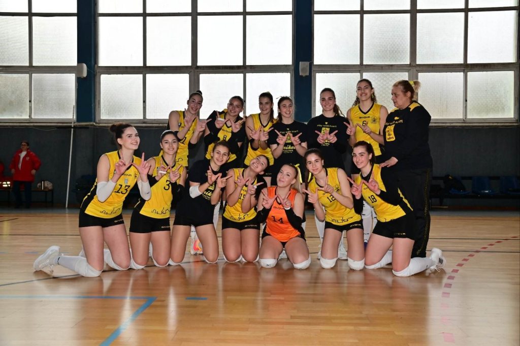 Βόλεϊ Νεανίδων: Εύκολα στα ημιτελικά με «3 στα 3»