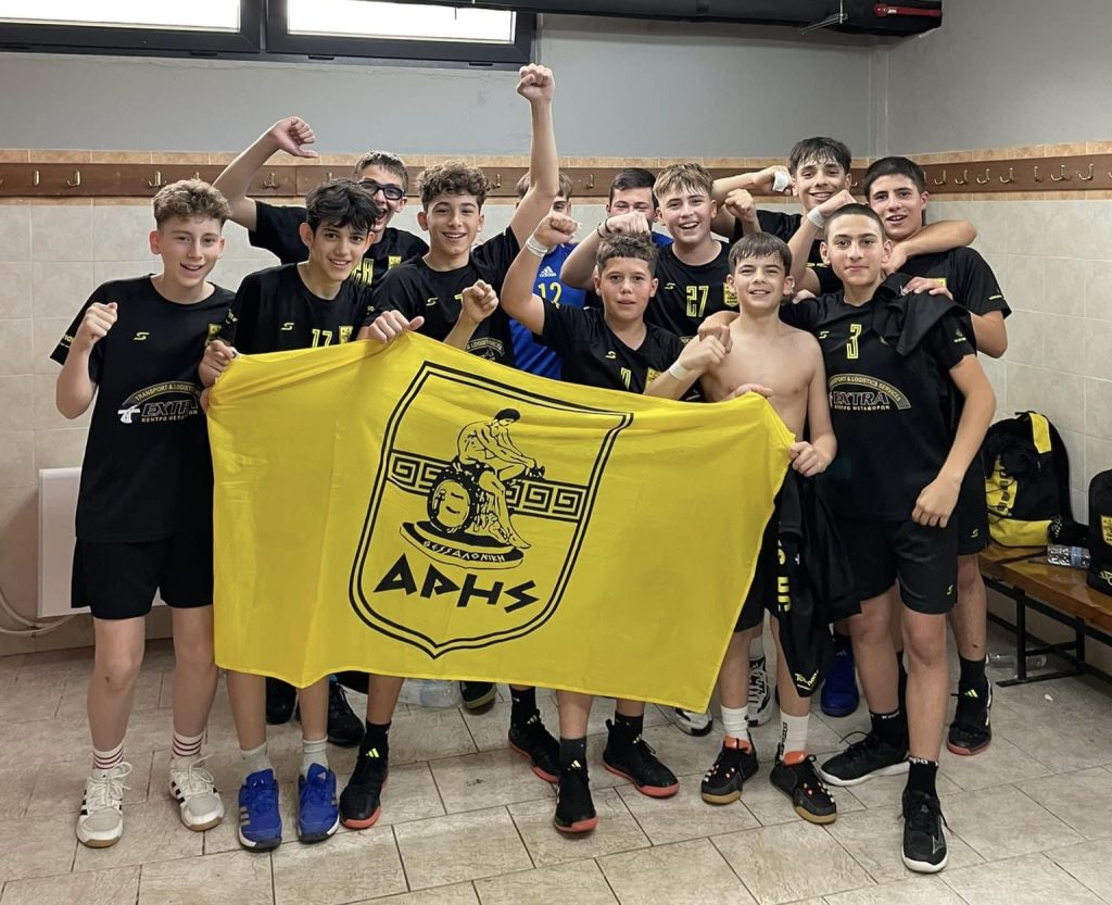 Χάντμπολ Παμπαίδων Α: Δεύτερος στη Θεσσαλονίκη ο ΑΡΗΣ