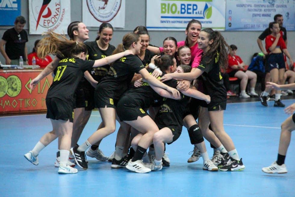 Χάντμπολ: «Χάλκινο» μετάλλιο και τρίτη θέση στη Βέροια  (pics)