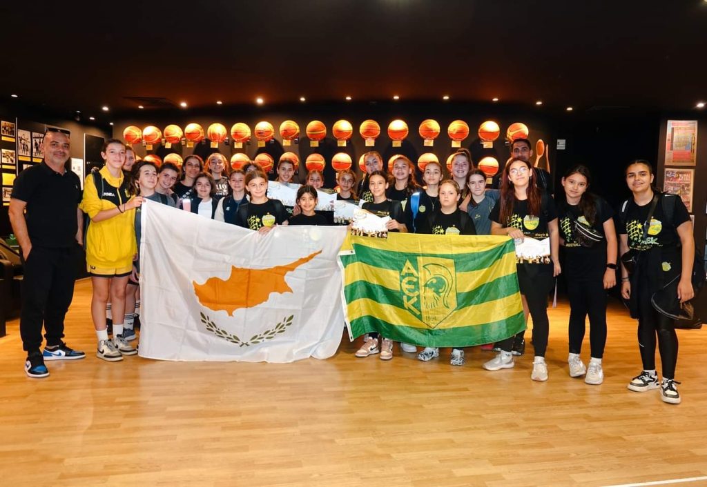 Μπάσκετ Παγκορασίδων: Φιλικό με την ΑΕΚ Λάρνακας και επίσκεψη στο Μουσείο του ΑΡΗ