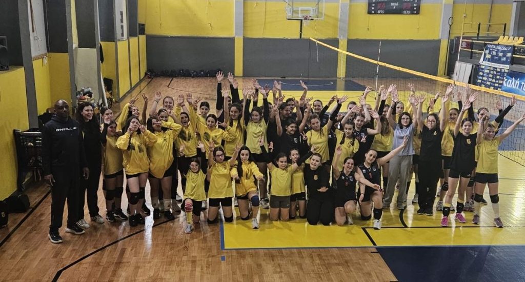 Ακαδημία Βόλεϊ: Πλούσια συμπεράσματα από το φιλικό με τον Κρόνο