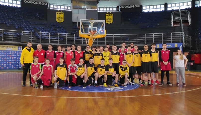 Μπάσκετ: Δυνατά φιλικά με τον Αστέρα Καβάλας για την Ακαδημία του ΑΡΗ (photostory)