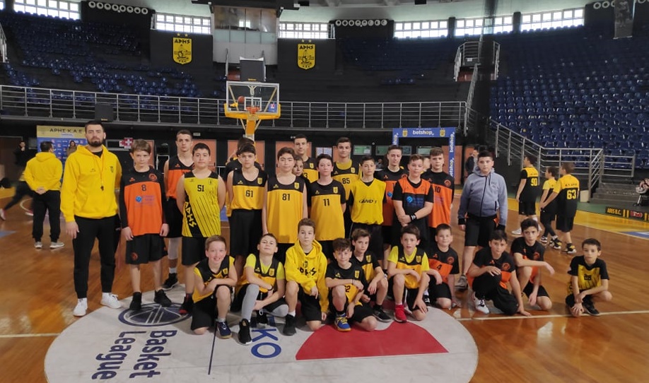 Μπάσκετ: Φιλικά με Γέφυρα η Ακαδημία του ΑΡΗ (photostory)