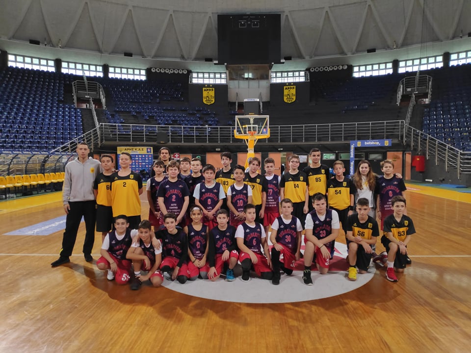 Μπάσκετ: Φιλικά με τον Δημόκριτο για την Ακαδημία του ΑΡΗ (photostory)