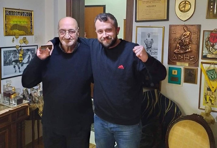 Επίτιμο μέλος του Α.Σ. ΑΡΗΣ ο εμβληματικός Αλέκος Αλεξιάδης