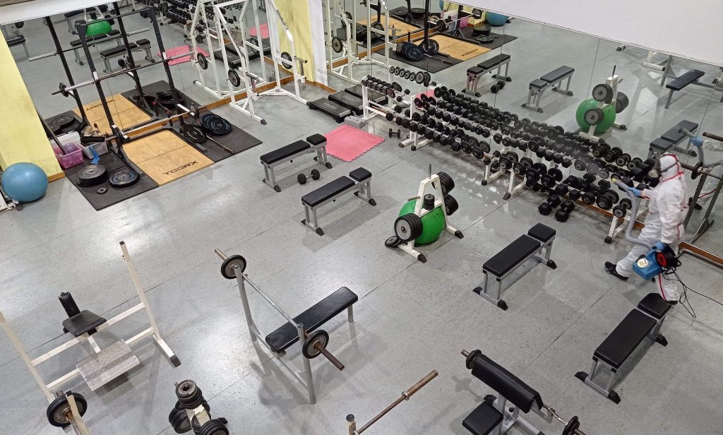 Απολύμανση στο ARIS Fitness & Sports και το κολυμβητήριο του Α.Σ. ΑΡΗΣ (pics)