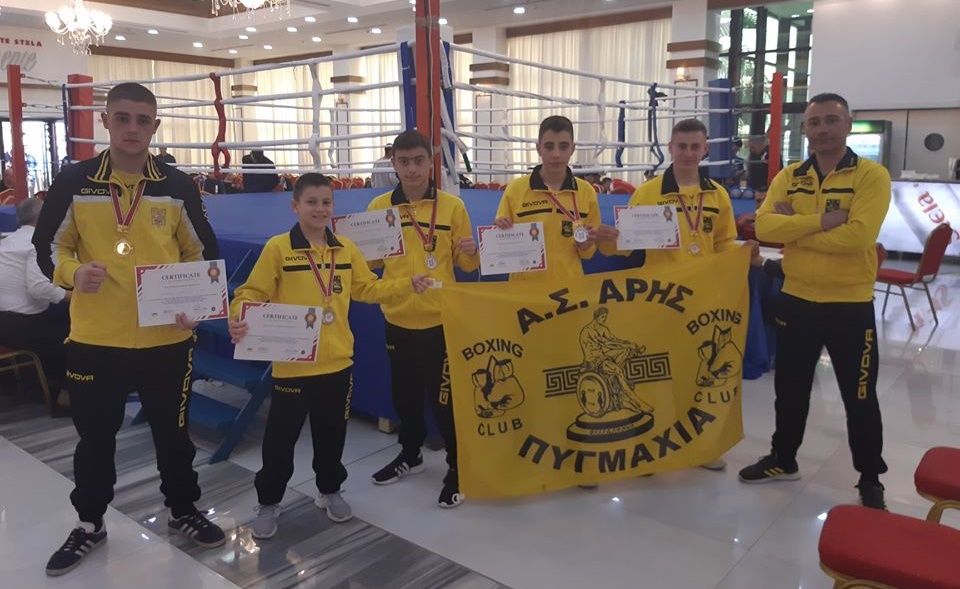 Πυγμαχία: Τρία χρυσά και δύο αργυρά μετάλλια για τον ΑΡΗ στα Τίρανα