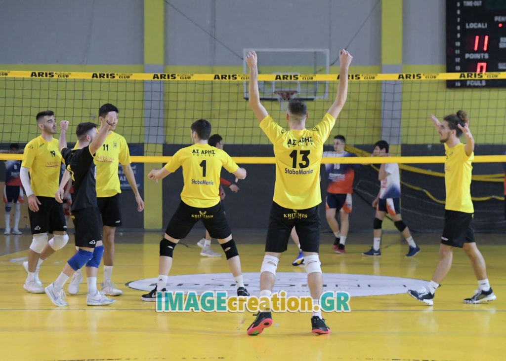 Βόλεϊ Εφήβων: Άνετα πρώτος ο ΑΡΗΣ