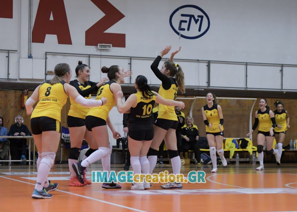 Βόλεϊ Νεανίδων: Ασημένιο μετάλλιο και πρόκριση για τον ΑΡΗ (photostory)