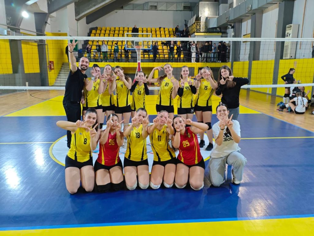 Βόλεϊ Κορασίδων (εκτός συναγωνισμού ΕΠΕΣΘ): Nέα νίκη για τον AΡΗ