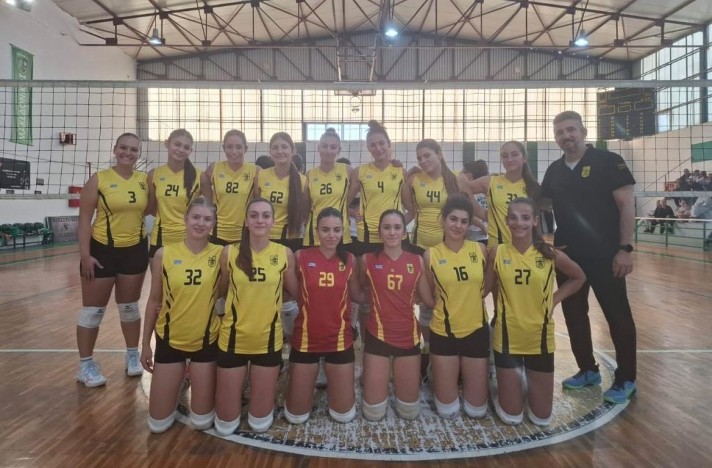 Βόλεϊ Κορασίδων AΡΗΣ 2: Νίκη 2-3 επί του Μακεδονικού (εκτός συναγωνισμού ΕΠΕΣΘ)