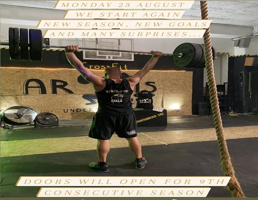 Άρση Βαρών & CrossFit: Αυλαία στις 23/8 για ένατη συνεχόμενη χρονιά