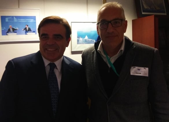 Συνάντηση Λευτέρη Αρβανίτη – Μαργαρίτη Σχοινά στις Βρυξέλλες