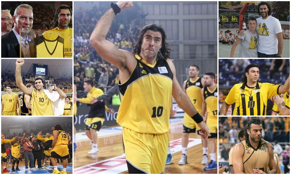 Ο Αντώνης Ασημακόπουλος υπεύθυνος των τμημάτων υποδομής μπάσκετ του Α.Σ. ΑΡΗΣ