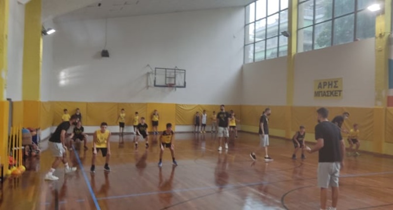 Ακαδημία Μπάσκετ: Συνεχίζεται η σκληρή δουλειά στο ARIS Elite Basketball Program (pics)