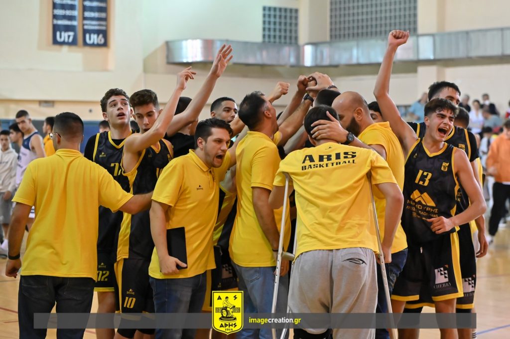 Μπάσκετ Εφήβων: Πρεμιέρα στο Final 8 με άνετη νίκη για τον ΑΡΗ
