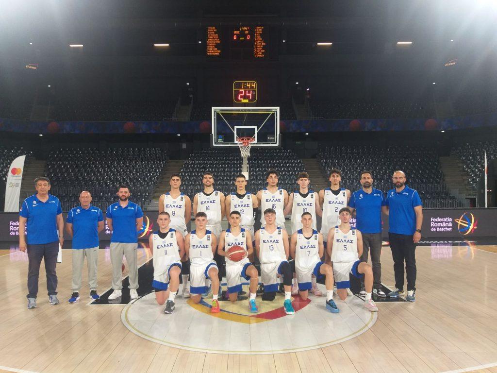 Μπάσκετ Εφήβων: Νίκη της Εθνικής με πρώτο σκόρερ Χατζηλάμπρου (vid)