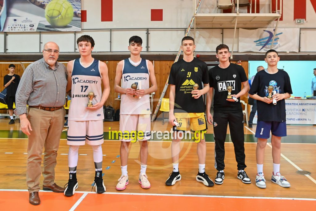 Μπάσκετ Παίδων: Ο Πεταλωτής στην καλύτερη πεντάδα του Final 8