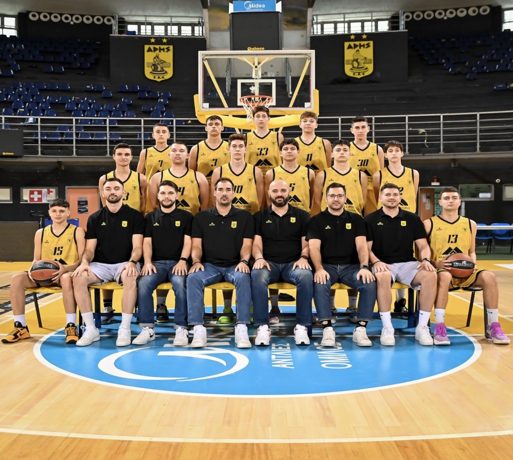 Μπάσκετ Παίδων: Αποκλεισμός στην τριπλή ισοβαθμία για τον ΑΡΗ