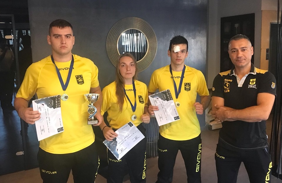 Ένα χρυσό και δύο αργυρά μετάλλια για τους πυγμάχους του ΑΡΗ στην Πάτρα