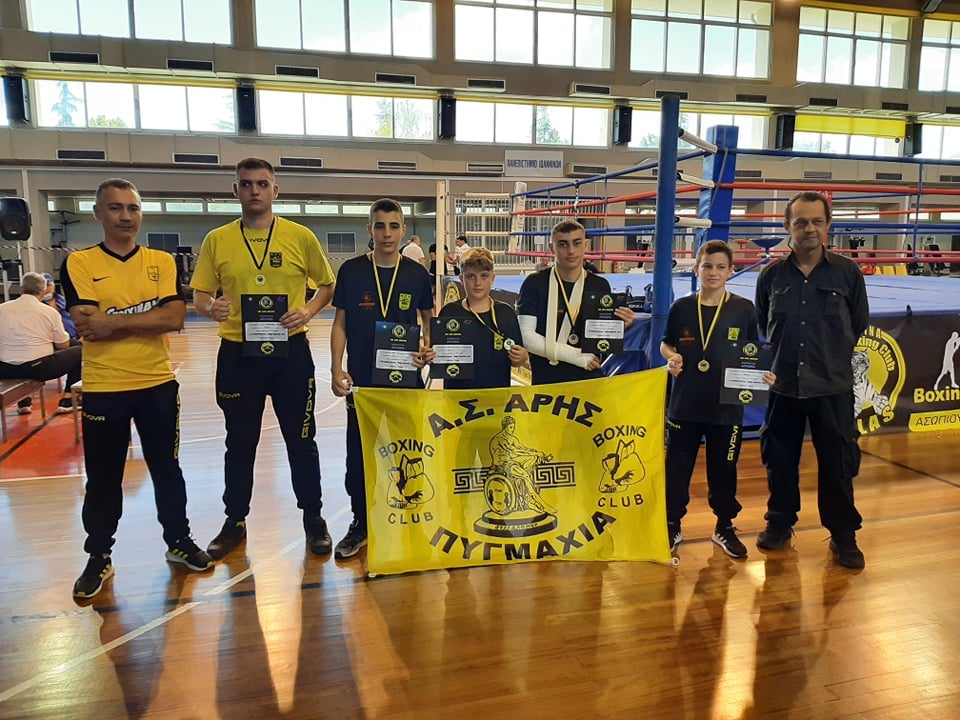 Πυγμαχία: Πέντε μετάλλια για τον ΑΡΗ στα Ιωάννινα