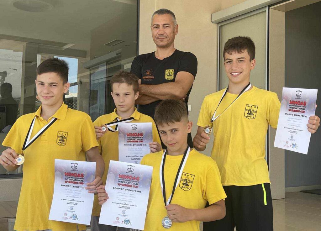 Πυγμαχία: Με επιτυχίες για τον ΑΡΗ το διεθνές τουρνουά «ΜINOAS BOXING CUP»