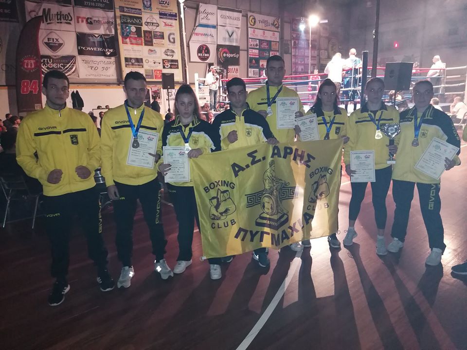 Πυγμαχία: Έξι μετάλλια για τον ΑΡΗ στο Πανελλήνιο Πρωτάθλημα