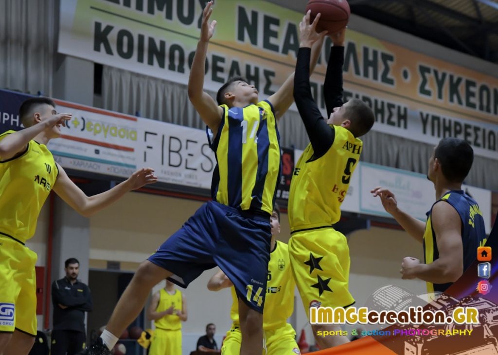 Μπάσκετ: Άνετη εκτός έδρας νίκη για τους Έφηβους του ΑΡΗ