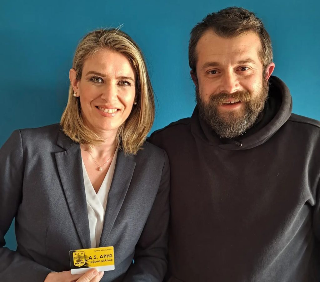 Μέλος του Α.Σ. ΑΡΗΣ η Άννα Ευθυμίου