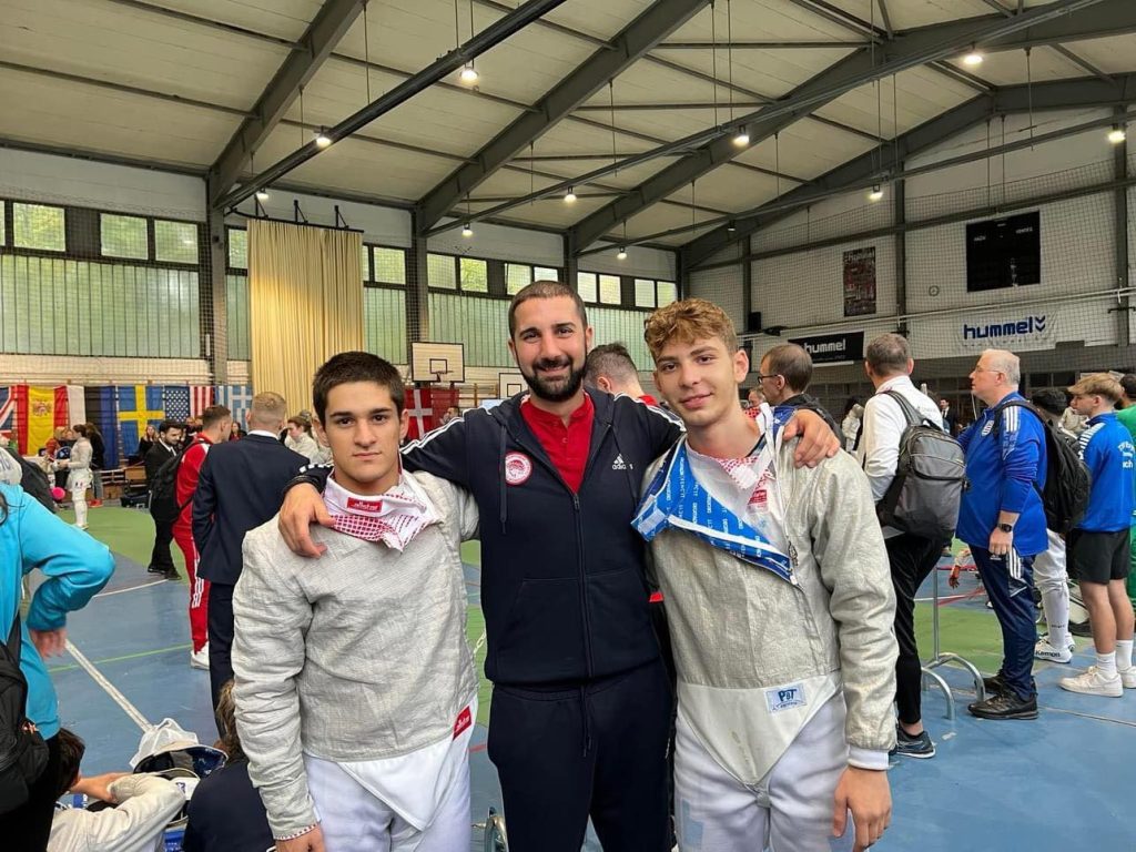 Ξιφασκία: Στους 50 καλύτερους της Ευρώπης ο Θωμάς Αβραάμ Γρόλλιος