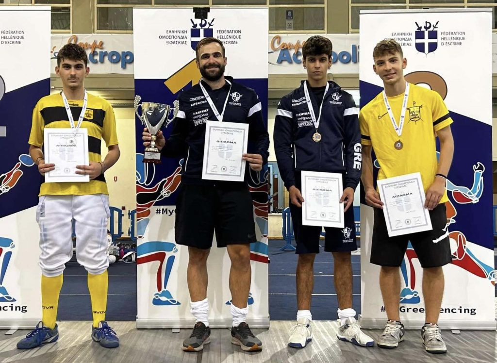 Ξιφασκία: «Ασημένιος»ο Λεωτόν