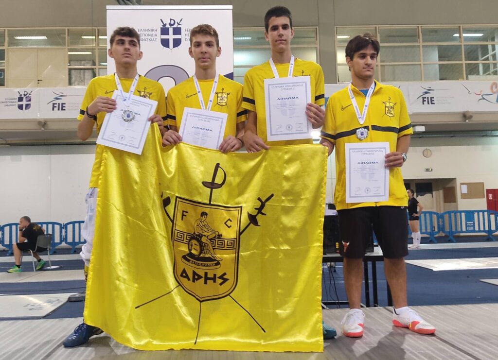 Ξιφασκία: «Χρυσός» πρωταθλητής ο Θωμάς Αβραάμ Γρόλλιος