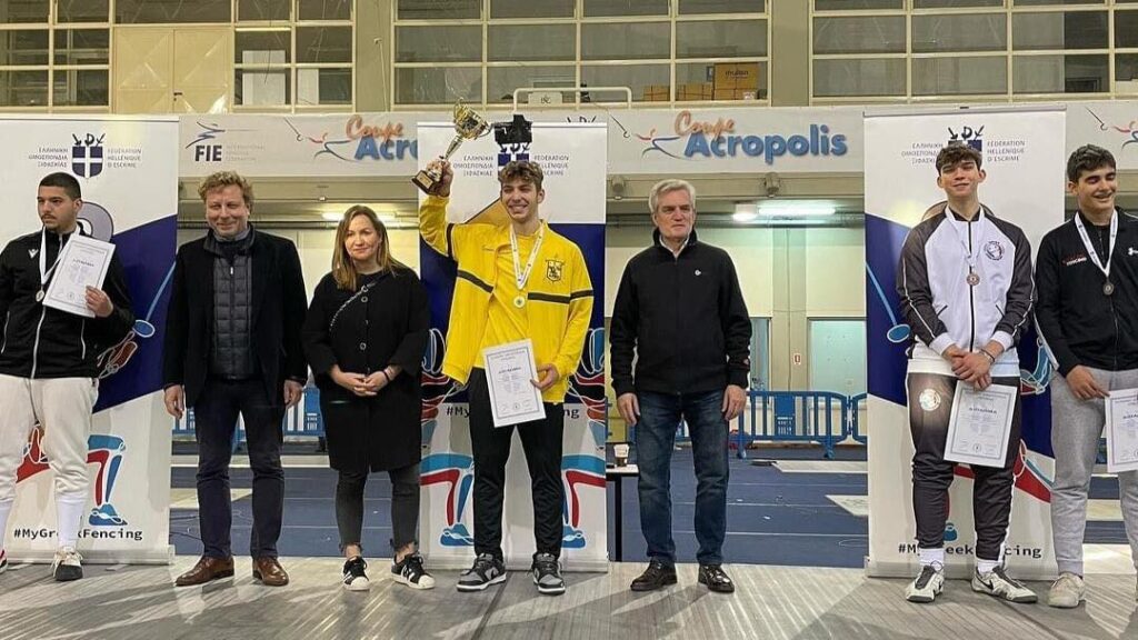 Ξιφασκία: «Χρυσός» ο Θωμάς Αβραάμ Γρόλλιος στο Πανελλήνιο Πρωτάθλημα Εφήβων Σπάθης (pics)
