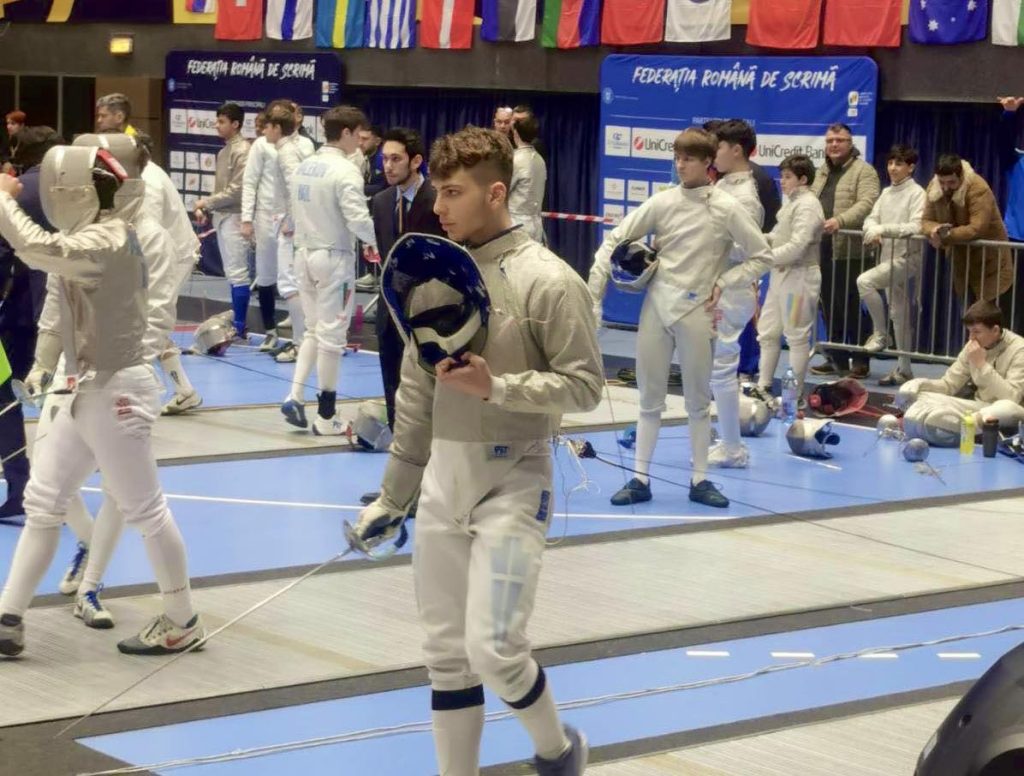 Ξιφασκία: 17ος ο Θωμάς Αβραάμ Γρόλλιος  στο ευρωπαϊκό κύπελλο Σπάθης στο Βουκουρέστι (pics)