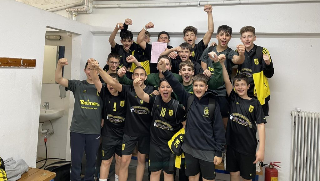 Χάντμπολ: Νίκη επί του Φοίβου Συκεών και δεύτερη θέση για τους Παμπαίδες του ΑΡΗ