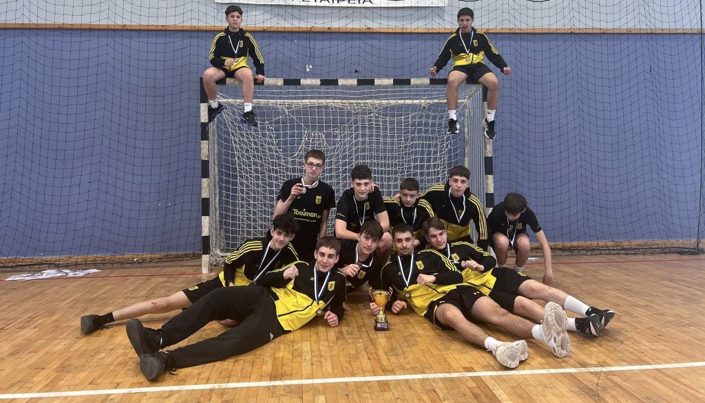 Χάντμπολ: Τρίτη θέση για τους Παμπαίδες στη Νάουσα (pics)