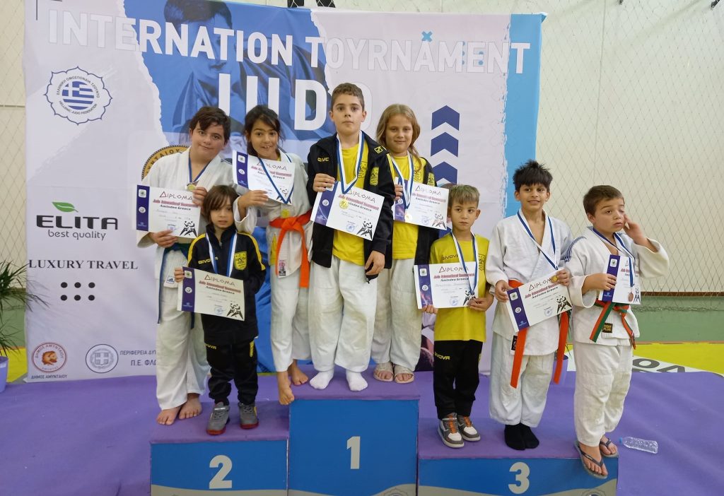 Τζούντο: Έντεκα μετάλλια για τον ΑΡΗ στο διεθνές τουρνουά «Φίλιππος Αμύνταιο» (pics)