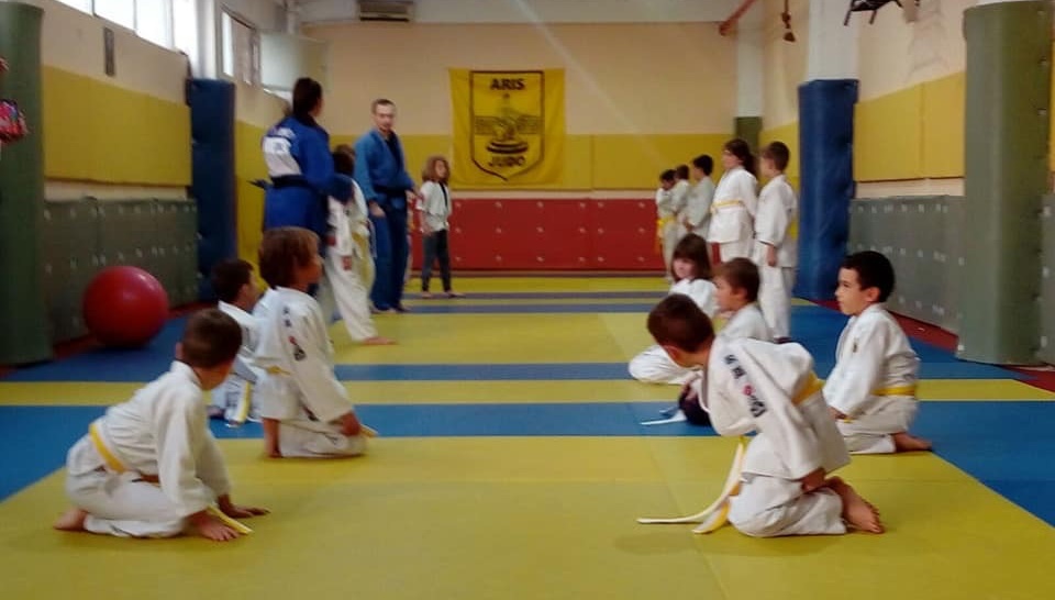 Οι Ακαδημίες Τζούντο του ΑΡΗ προπονούνται με τους πρωταθλητές μας (photos)