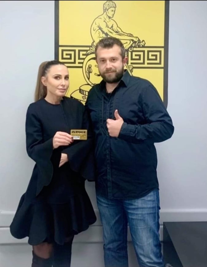 Η Ειρήνη Καρυπίδου ανανέωσε τη συνδρομή της στον Α.Σ. ΑΡΗΣ