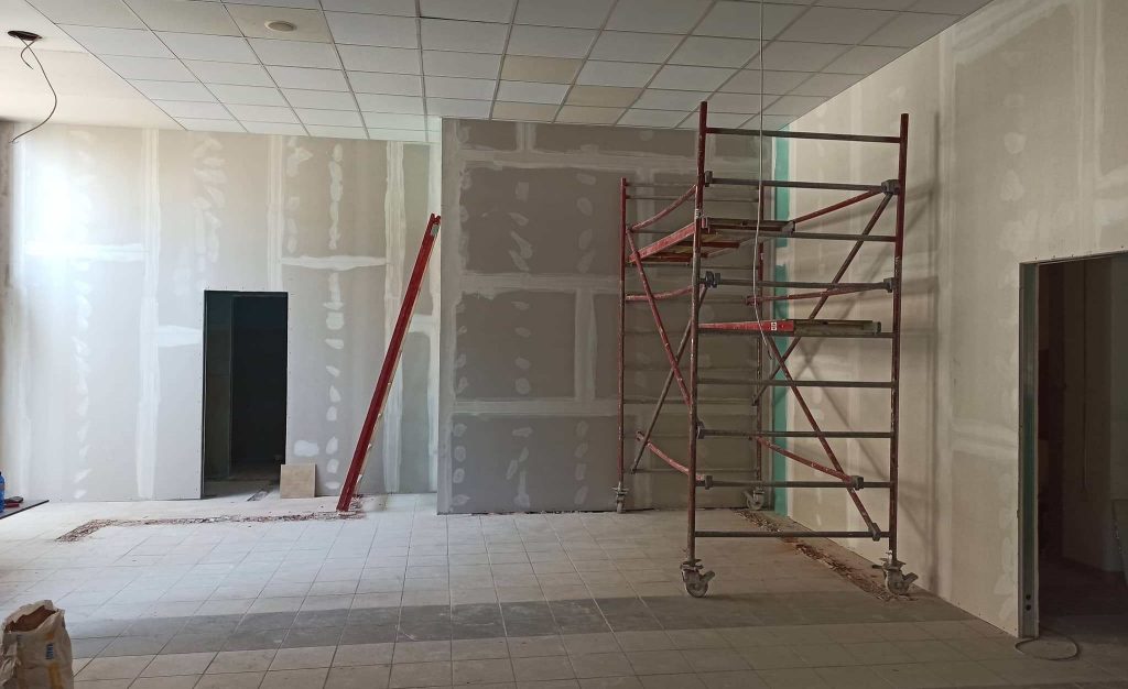 Συνεχίζονται οι εργασίες για τη διαμόρφωση των χώρων του ΚΔΑΠ ΑΡΗΣ (pics)