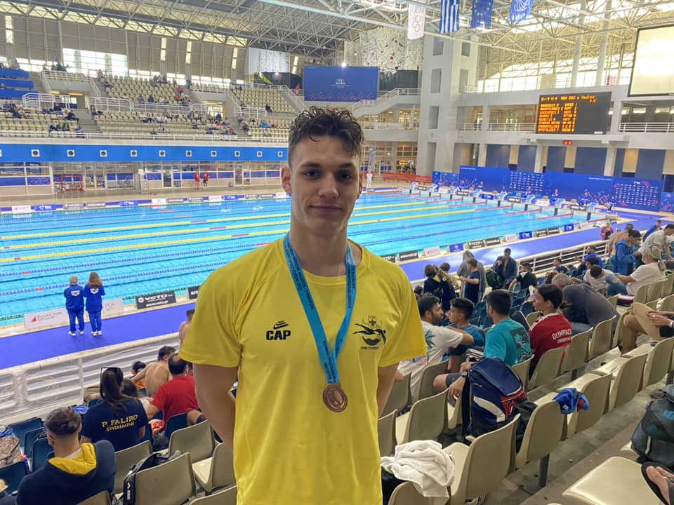 Κολύμβηση: Στον τελικό των 50μ. ύπτιο ο Ανδρεόπουλος