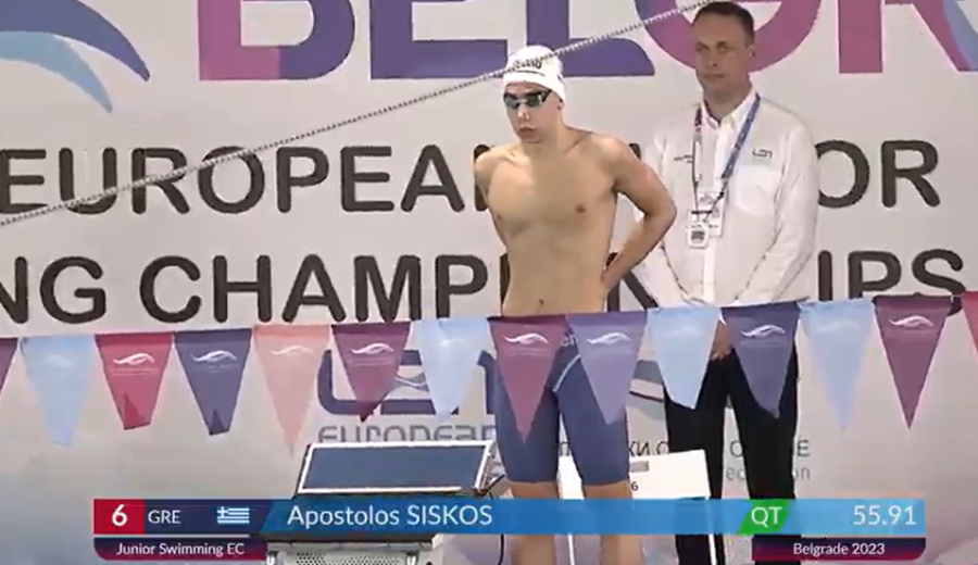 Κολύμβηση: Ακόμα ένας τελικός για Σίσκο