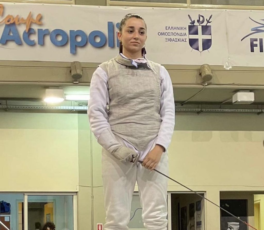 Ξιφασκία: Εξαιρετική εμφάνιση από την Μάγδα Τεληπορανίδου στο Πανελλήνιο Πρωτάθλημα Νέων Γυναικών