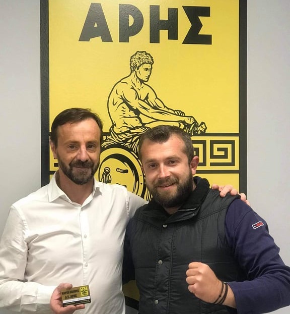 Ο Απόστολος Μάντζιος μέλος στον Α.Σ. ΑΡΗΣ