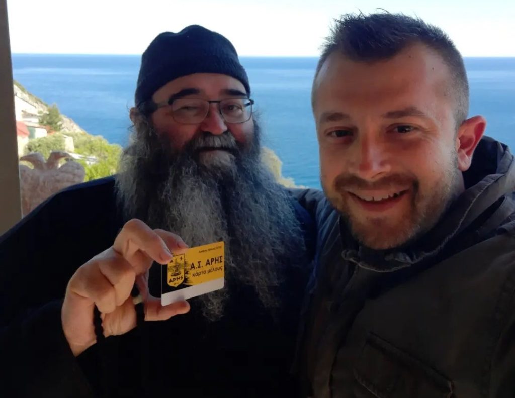 ΑΡΗΣ και στο Άγιο Όρος!