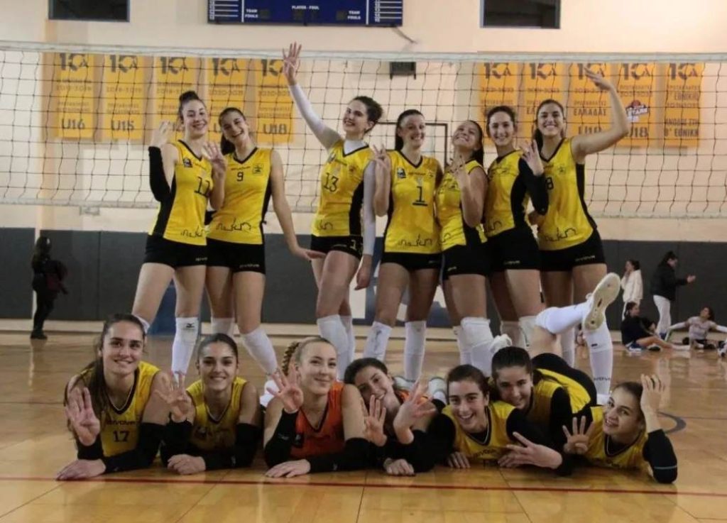 Βόλεϊ Νεανίδων: Άνετη επικράτηση επί του Πιερικού στα ημιτελικά