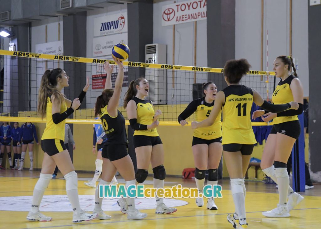 Βόλεϊ Νεανίδων: Πρώτος και αήττητος ο ΑΡΗΣ!