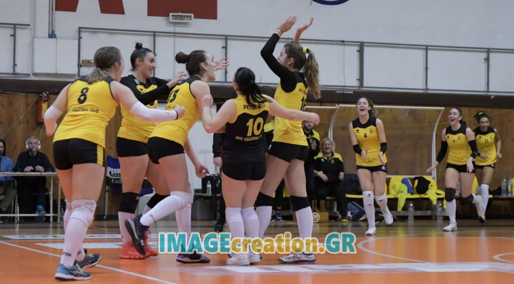 Βόλεϊ Νεανίδων: Η κλήρωση και το πρόγραμμα του ΑΡΗ στην προημιτελική φάση